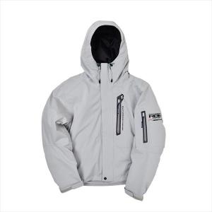 【特価】双進 防寒服アウター 7583 RBB ウィンタージャケット ライトグレー L