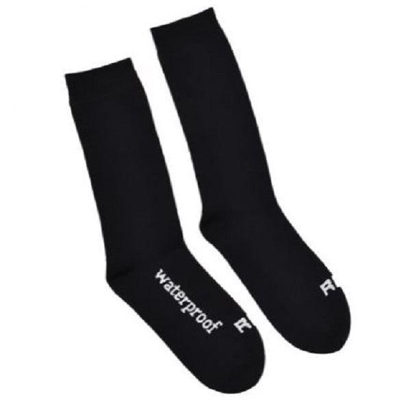 双進 靴下 7591 RBB ウォータープルーフソックス ロング ブラック M