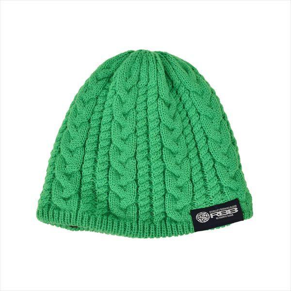 双進 防寒帽子 7593 RBB ワッチキャップ ライム