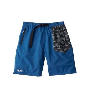 双進 レインウェア 7605 RBB ウォータープルーフハーフパンツ