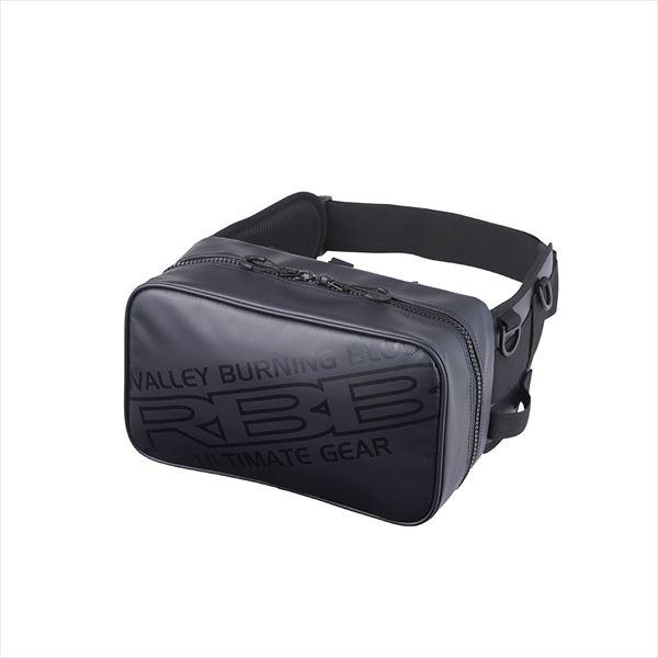 リバレイ タックルバッグ 7640 RBB ロックショアウェストバッグ ブラック