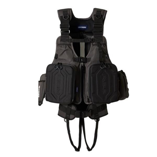 リバレイ ライフジャケット 7760 RBB ウェ-ディングベスト25LIMITED チャコール フ...