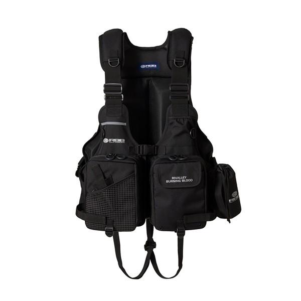 リバレイ ライフジャケット 7761 RBBタイドゲームベストII ブラック フリー