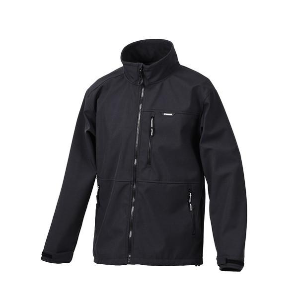 双進 防寒服アウター 7784 RBB ウィンドガードジャケット 杢ブラック L