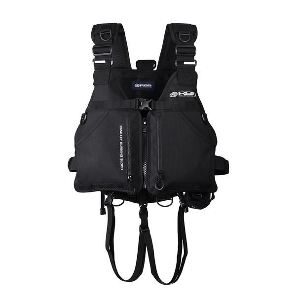 双進 ライフジャケット 7788 RBB ロックショアトランクベスト ブラック フリー
