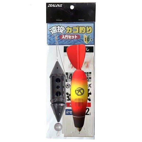 アマノ釣具 仕掛け 遠投カゴ釣リ入門セット 12号