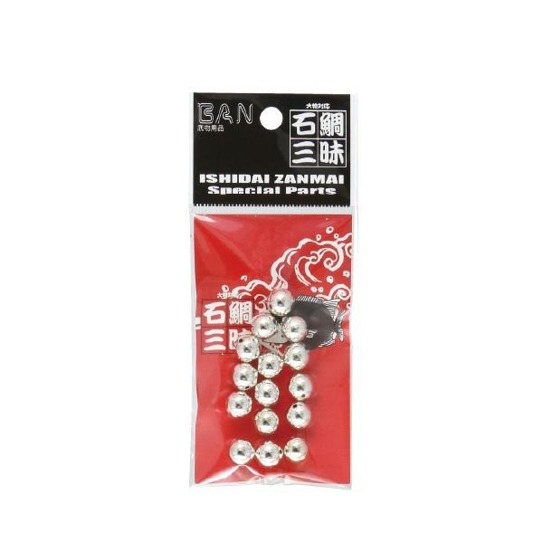 【ネコポス対象品】ダイヤフィッシング シルバービーズ 10mm