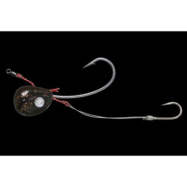 【特価】ジャッカル ビンビンテンヤ鯛夢 10号 大 クラスタシアオレンジフレーク