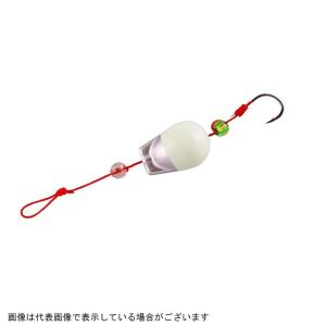 【ネコポス対象品】ジャッカル エッグショット 7号 グロー/シルバー ブラクリ(qh)｜casting