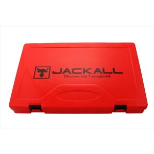 ジャッカル 2800DタックルボックスM レッド ルアーケース