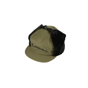 ジャッカル イヤーフラップキャップ オリーブ 防寒帽子