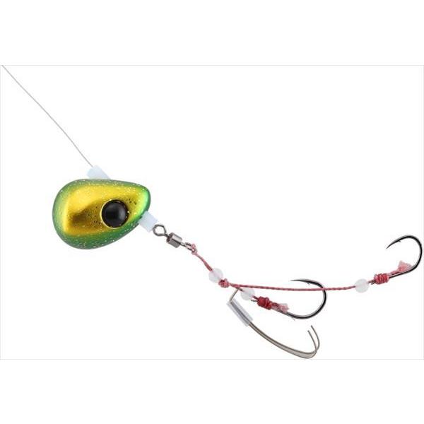 【ネコポス対象品】ジャッカル　ビンビンテンヤ鯛夢 遊動 8号 ラメグリキン テンヤ