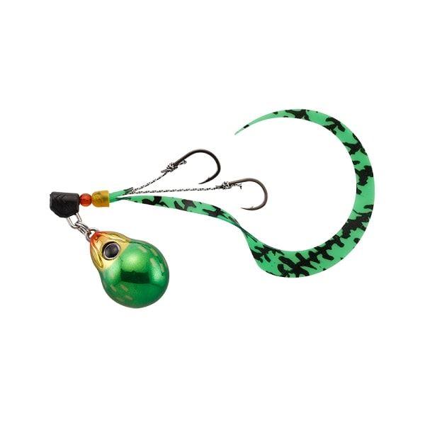 ジャッカル タイラバ 鯛ラバ TGビンビンスイッチ キャンディ 150g グリーンゴールド