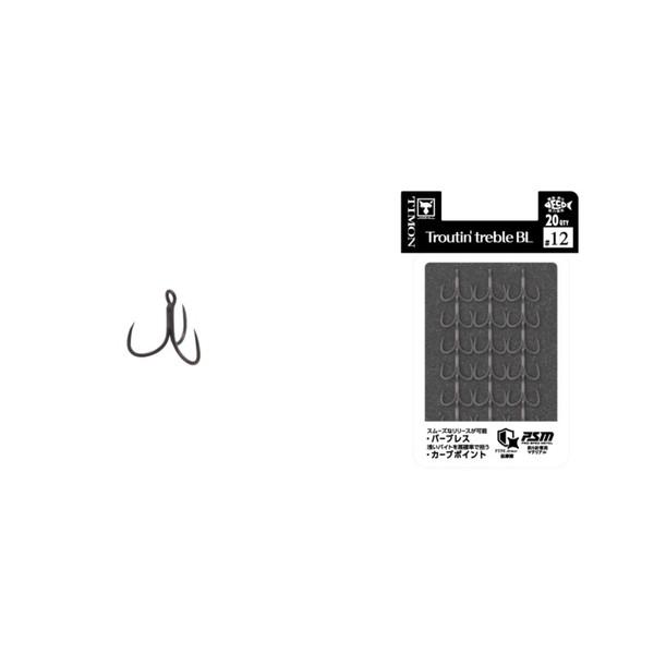 【爆買】【ネコポス対象品】ジャッカル トリプルフック TIMONトラウティントレブルBL 20P 1...