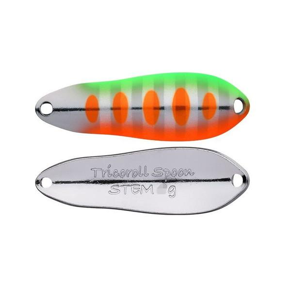 【ネコポス対象品】ジャッカル スプーン トリコロールスプーン ステム 6g ライムヤマメ