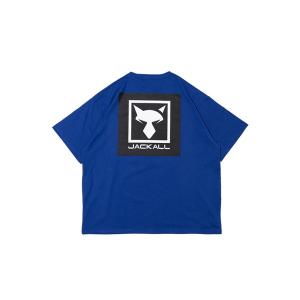 ジャッカル ウェア TS-B001 ビッグシルエットT ブルー XL｜釣具のキャスティング ヤフー店