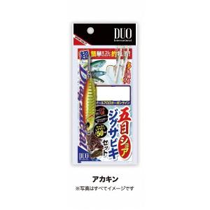 デュオ （DUO） ドラッグメタル 五目ショア ジグサビキセット SS/15g アカキン DMC015C サビキ仕掛け (qh)の商品画像