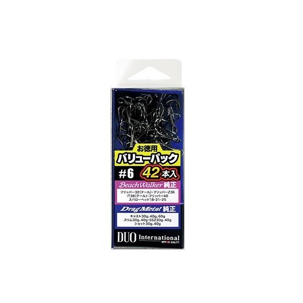 デュオ トリプルフック SW用 DUO 純正トレブルフック バリューパック #6