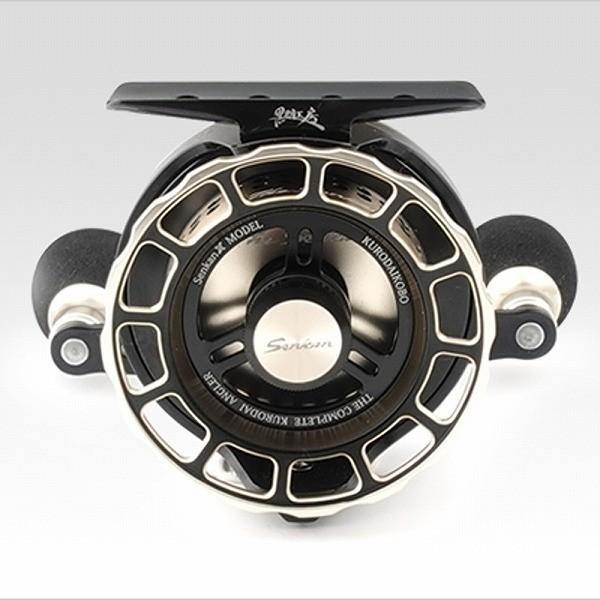 黒鯛工房 ザ・センカンイカダX 65-BG(左) イカダリール