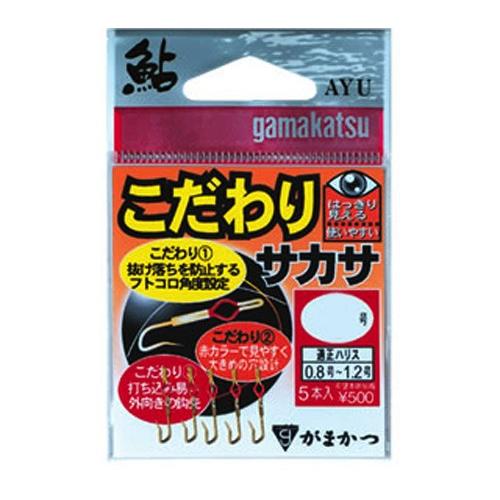 ガマカツ コダワリサカサ 金 4号 サカサバリ