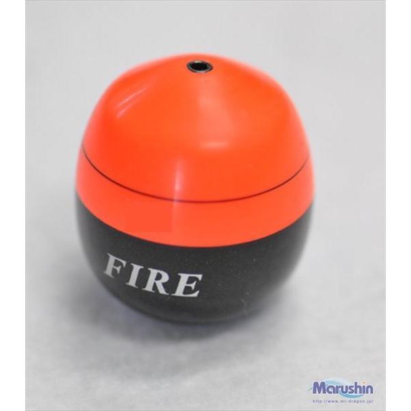 マルシン漁具 ウキ (円錐ウキ)FIRE(オレンジ) 0.5 ウキ