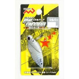 【ネコポス対象品】マルシン漁具 シーバスルアー MV Cicada （MVシケーダ） シルバー 6g｜casting