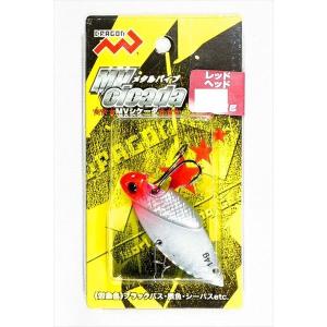 【ネコポス対象品】マルシン漁具 シーバスルアー MV Cicada （MVシケーダ） レッドヘッド 6g｜casting