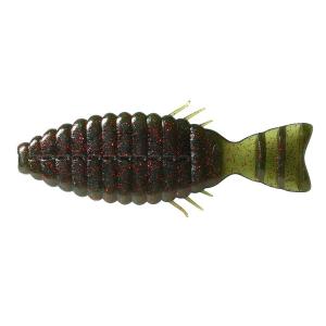 deps（デプス） ワーム ブルフラット 3.8インチ #52グリーンパンプキン