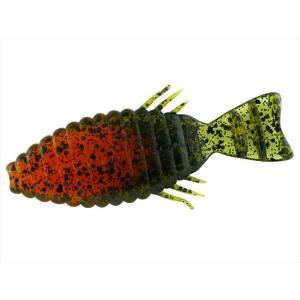 deps（デプス） ワーム ブルフラット 3.8インチ #12グリーンパンプキン