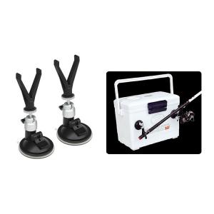 プロックス PX865 吸盤竿受 ブラック 竿立て