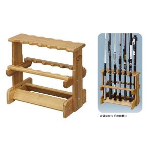 プロックス バンブーロッドスタンド ミニ12 組立式 竿立て