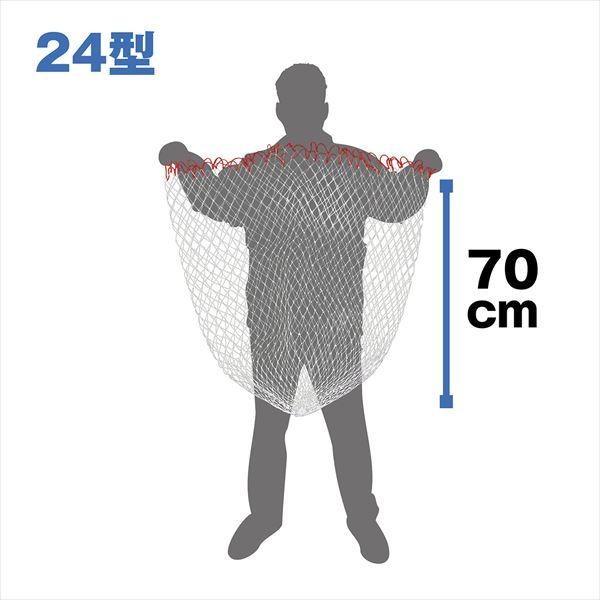 PROX プロックス アミ 交換用どでかネットN(ナイロン) 24型 クリア