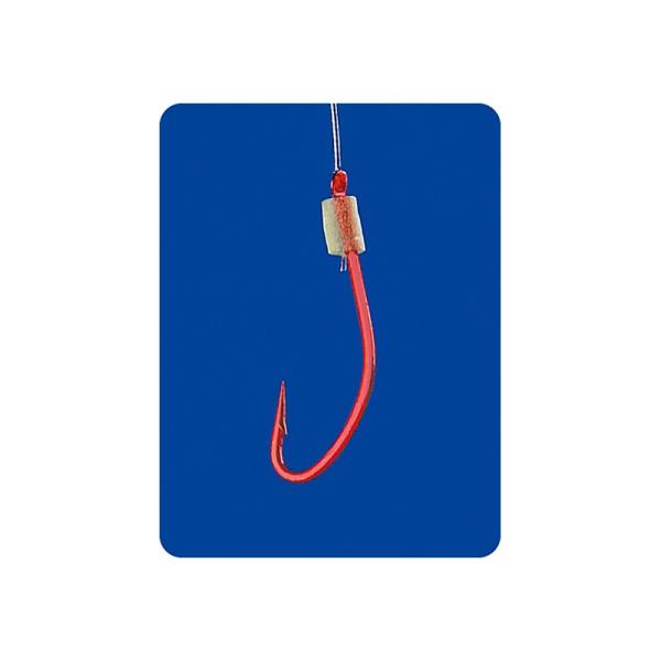 がまかつ 針 (糸付)早ガケサヨリ(赤) 3-0.4