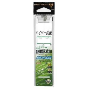 がまかつ　糸付　Ａ１　ハイパー渓流　茶　６号−ハリス０．６ 針(qh)｜casting