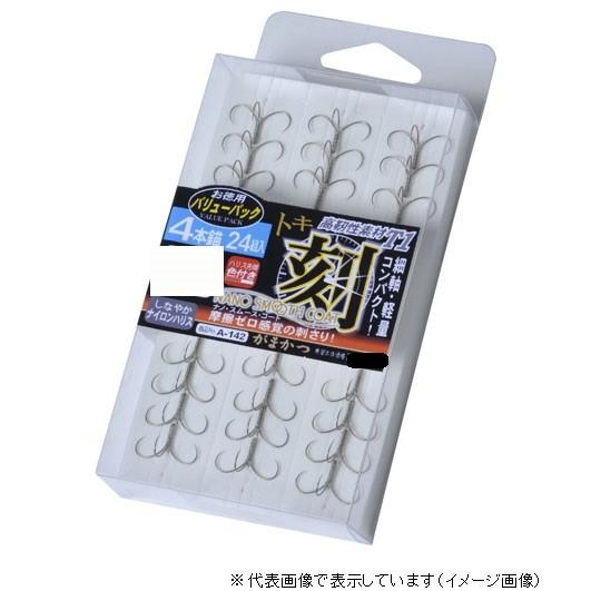 がまかつ アユバラ針 A142 VP T1 刻  4本錨7.5-1.5