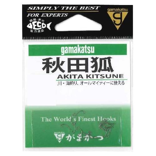 がまかつ 秋田キツネ 茶 7号 針
