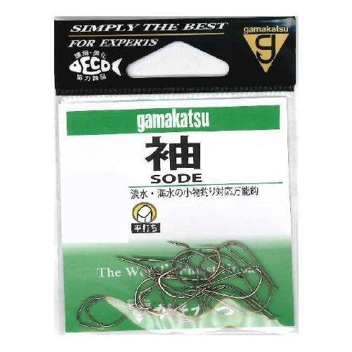 がまかつ 袖 茶 3号 針