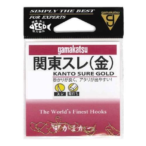 がまかつ 関東スレ 金 4号 ヘラ用ハリ
