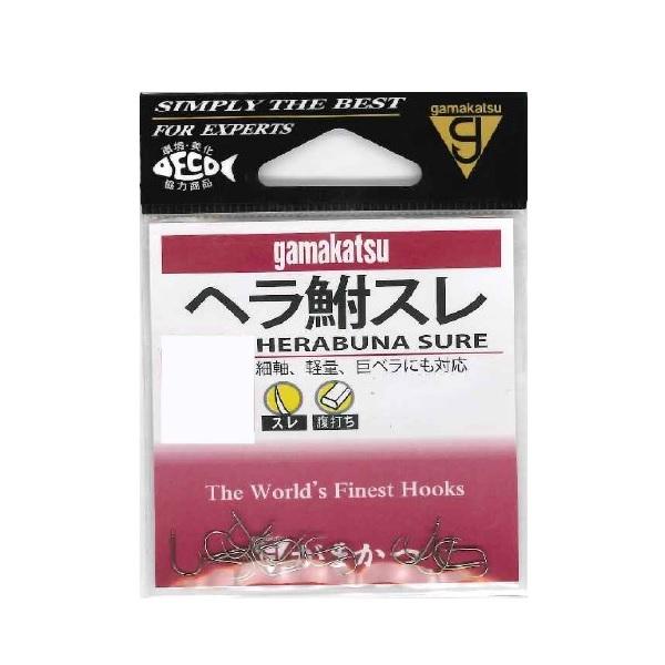 がまかつ ヘラ鮒スレ 茶 3号 ヘラ用ハリ