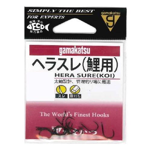がまかつ ヘラスレ(鯉用)(黒) 9号 針