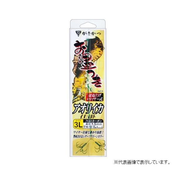 ガマカツ IK103 オ墨付キアオリイカ仕掛ハネアゲ式 (L) 仕掛け