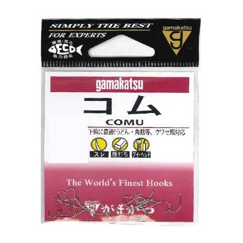 ガマカツ コム 白 2号 ヘラ用ハリ