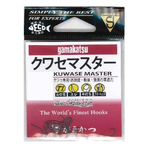 がまかつ T-1 クワセマスター(ナノスムースコート) 2号 ヘラ用ハリ