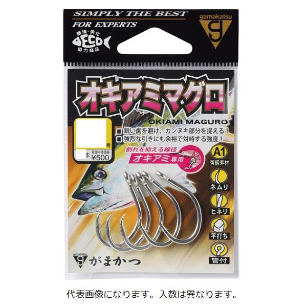 【ネコポス対象品】がまかつ 針 バラ A1 オキアミマグロ(銀) 16