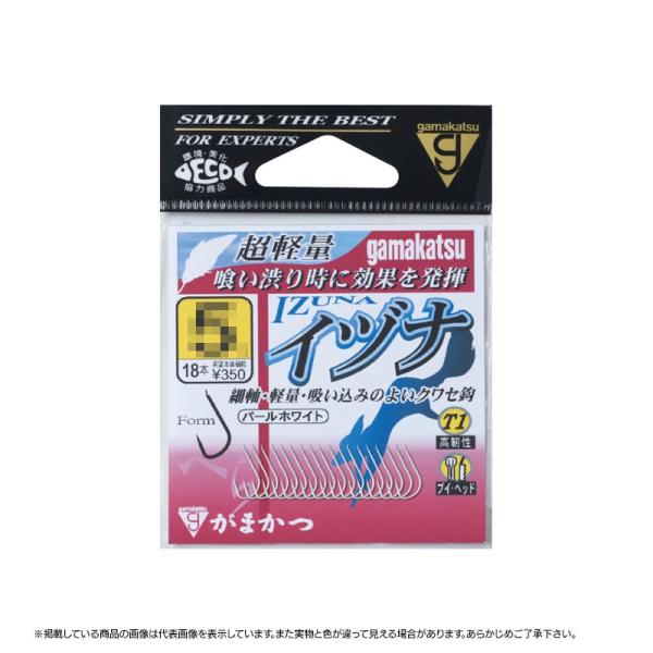 ガマカツ バラ T1 イヅナ(パールホワイト) 3 ヘラ用ハリ