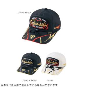 ガマカツ GM9859 ゴアテックスキャップ(ワッペン) ブラック/ゴールド LL ncayuwer 帽子｜casting
