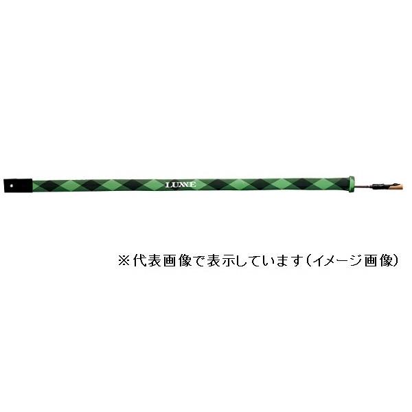 がまかつ ラグゼ ロッドソックス (ワイドタイプ) 150x6.5cm ブラックxライム ロッドケー...