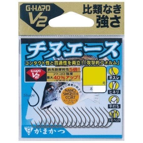 【ネコポス対象品】がまかつ バラ G-HARD V2 チヌエース 3号 針
