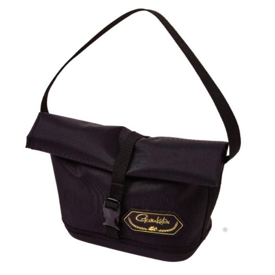 がまかつ 磯用品 GM2548 がま石オモリポーチ ブラック 磯用品