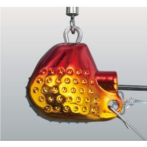 がまかつ テンヤ 19-338 桜幻 鯛テンヤ TG 8号 #2 レッド/ゴールド